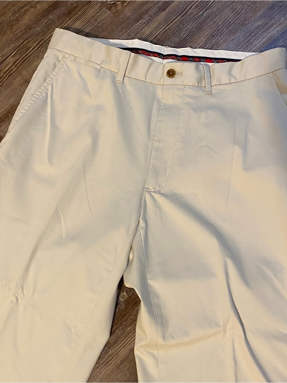 Men's Khaki Chinos - Cream